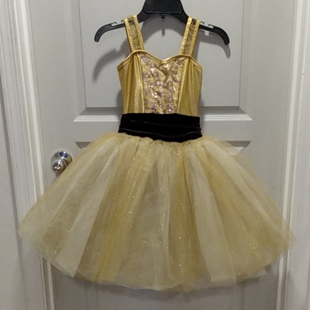 Gold Ballet Costume